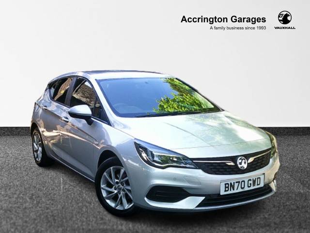 Vauxhall Astra 1.5 Turbo D 105 Business Edition Nav 5dr Hatchback Diesel Sovereign Silver