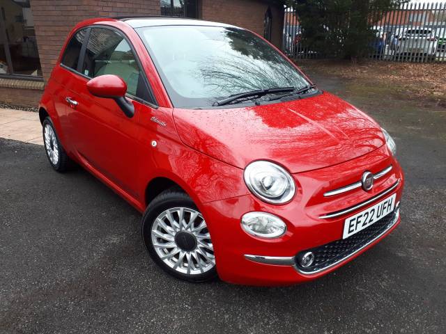 Fiat 500 1.0 Mild Hybrid Dolcevita [Part Leather] 3dr Hatchback Petrol Pasodoble Red