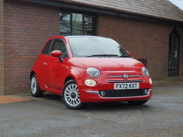 Fiat 500 1.0 Mild Hybrid Dolcevita [Part Leather] 3dr Hatchback Petrol Pasodoble Red