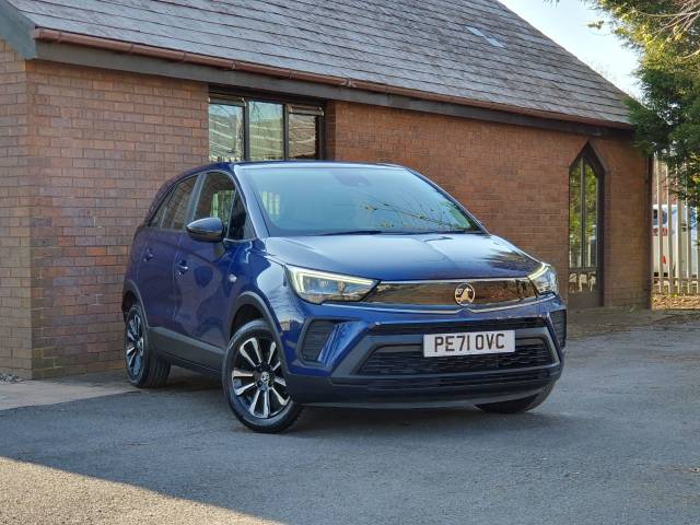 Vauxhall Crossland 1.2 SE 5dr Hatchback Petrol Nautic Blue