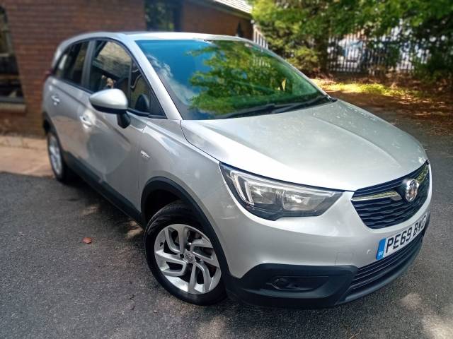 Vauxhall Crossland X 1.2T ecoTec [110] SE 5dr [6 Speed] [S/S] Hatchback Petrol Sovereign Silver