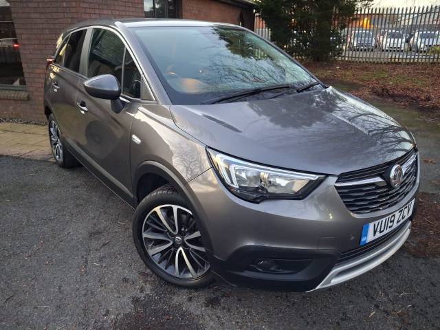Vauxhall Crossland X 1.2T [110] Elite Nav 5dr [Start Stop] Auto Hatchback Petrol Moonstone Grey