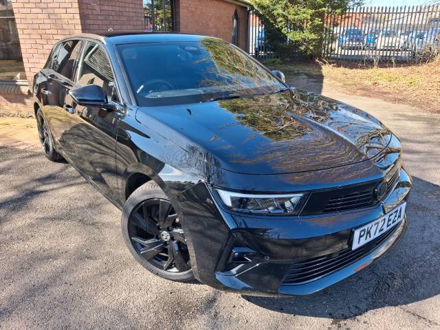 Vauxhall Astra 1.2 Turbo 130 GS Line 5dr Hatchback Petrol Carbon Black