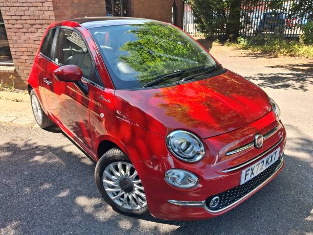 Fiat 500 1.0 Mild Hybrid Dolcevita [Part Leather] 3dr Hatchback Petrol Pasodoble Red