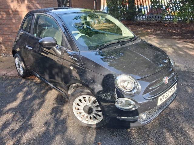 Fiat 500 1.0 Mild Hybrid Dolcevita [Part Leather] 3dr Hatchback Petrol Black
