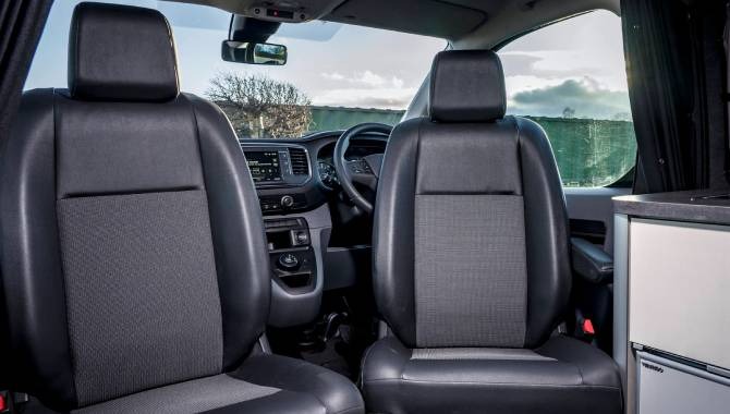 Vauxhall Vivaro Elite Campervan - Interior